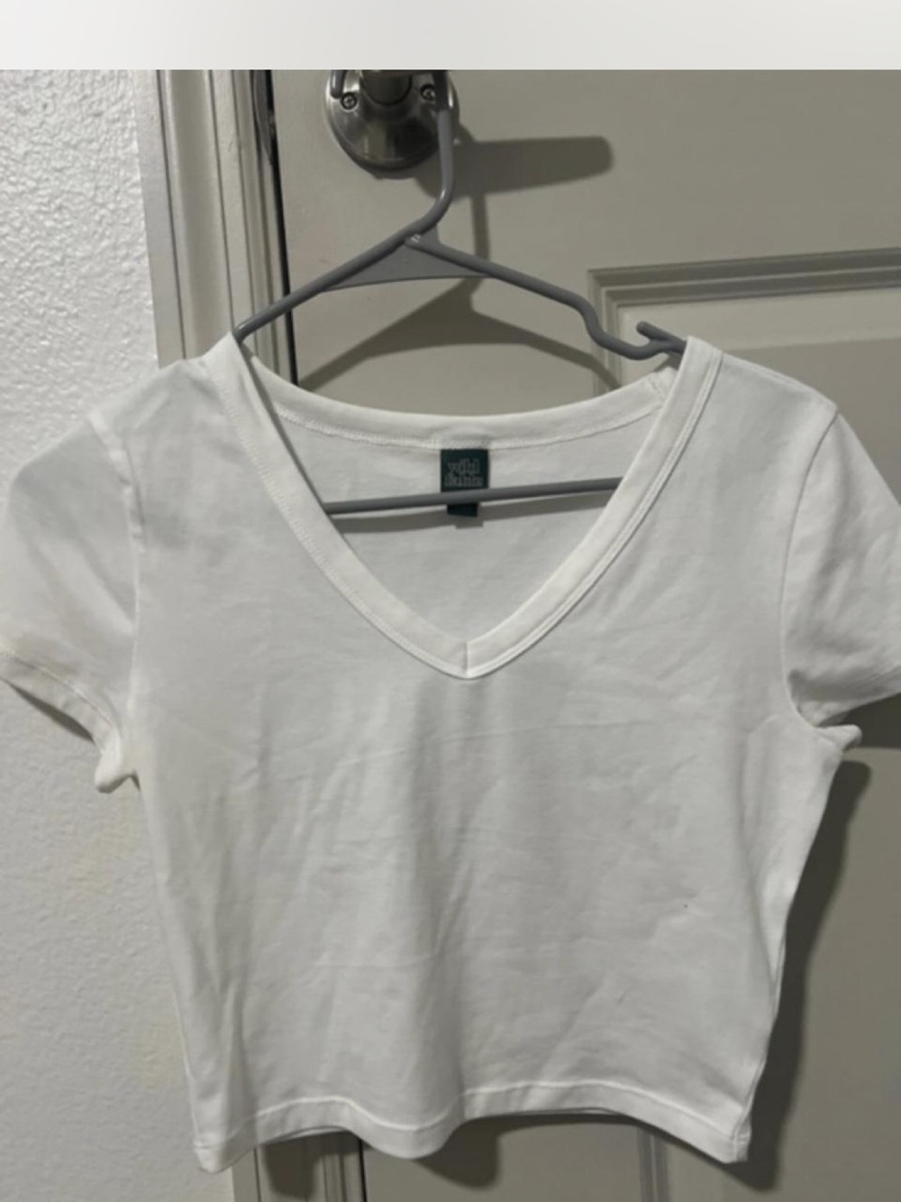 Wild fable white crop top